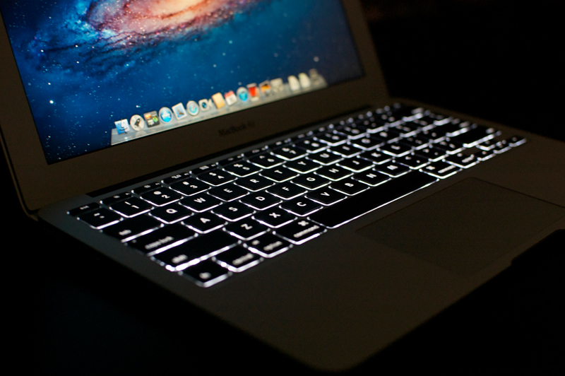 MacBook Airのキーボード